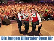 "Die Jungen Zillertaler" - langes Fan-Wochenende in Strass/Zillertal vom 16.-19.08.2012 mit 13. Open Air-Konzert am Samstag (©Foto: Martin Schmitz)